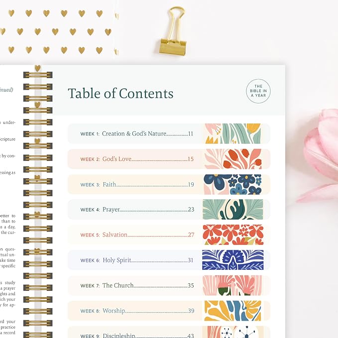 Official Spiral Bible™ Bible in a Year Essentials Bundle Hardcover | 365-Day - Image 4