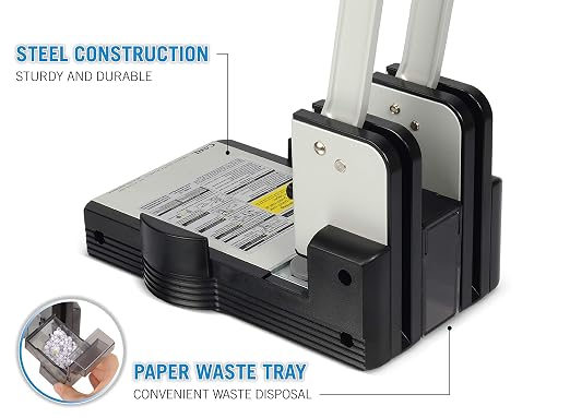 Carl, Heavy Duty 2 Hole, 100 Sheet Paper Punch - Image 2