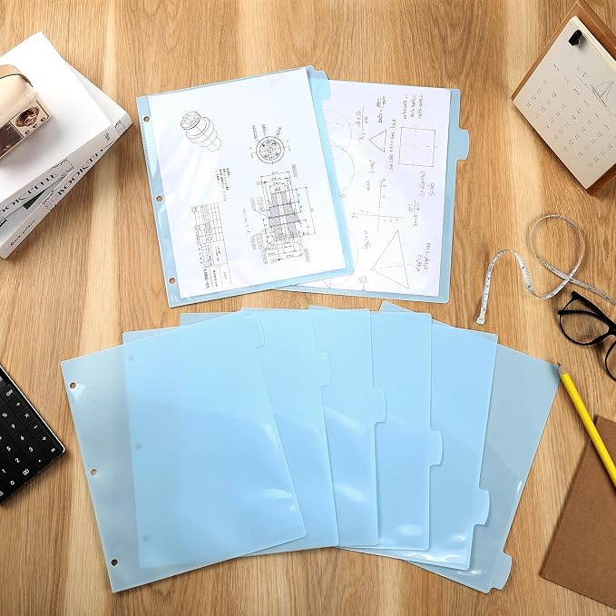 Epakh 12 Pcs Binder Dividers for 3 Rings Binders Index Dividers - Image 7