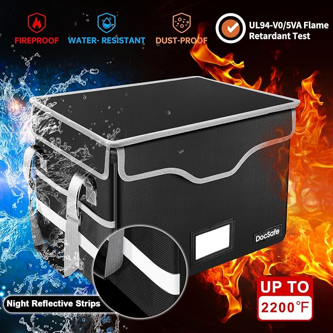 DocSafe Fireproof Document Box - Image 3