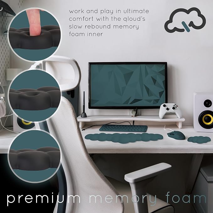Cloud Keyboard Wrist Rest – Create-ables Qloud Cloud Wrist Rest - Image 5