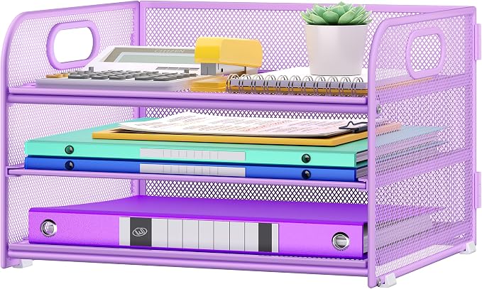 Cawukege 3 Tier Paper Organizer by Cawukege