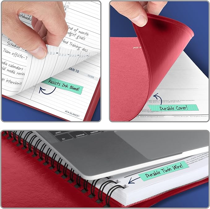 AT-A-GLANCE 2027 Appointment Book Planner, 8.25" x 11" - Image 5