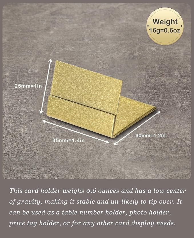 Gold Table Number Holders, Anniversaries, and Parties - Image 6