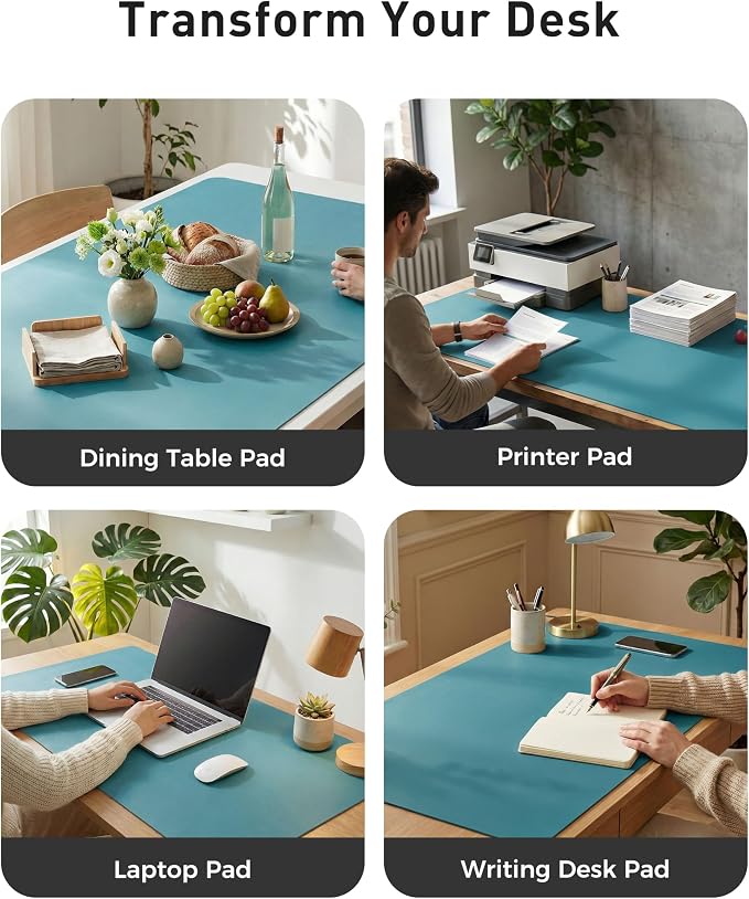 Aothia Faux Leather Desk Mat - Image 6