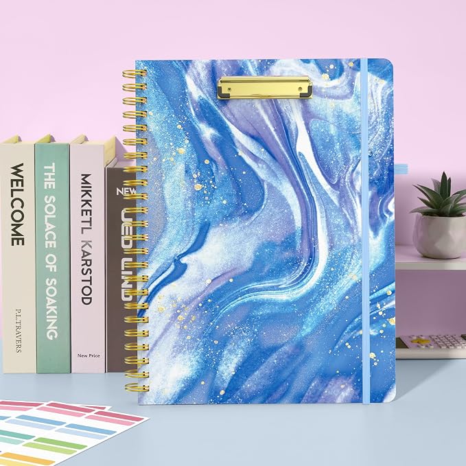 Sooez Clipboard Folio with Refillable Notepad, Folder with 10 Storage Pockets - Image 7