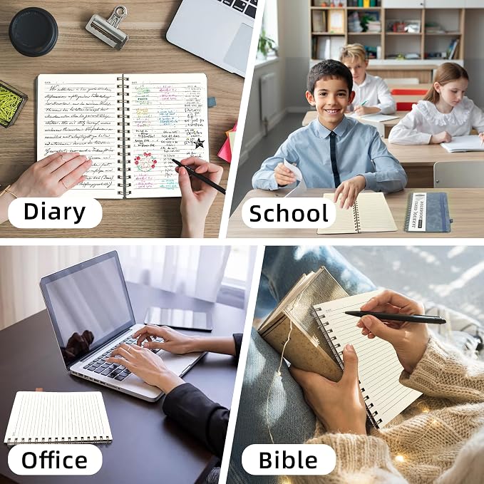 LEAGIM Lined Spiral Journal Notebook - Image 6