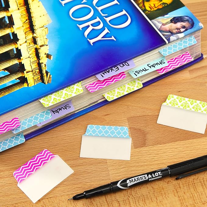 Avery Multiuse Ultra Tabs, 2-Side Writable, 24 Repositionable Tabs - Image 9