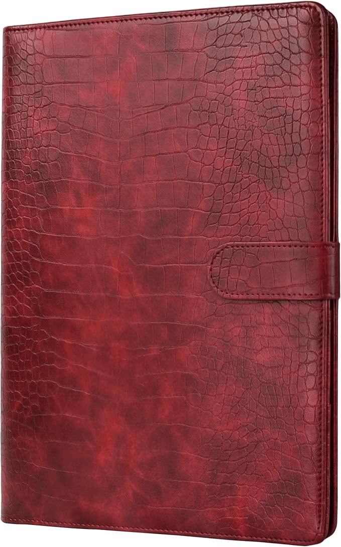 Clipboard Folder Padfolio, Mymazn Writing Portfolio Faux Leather Clipboards by Mymazn