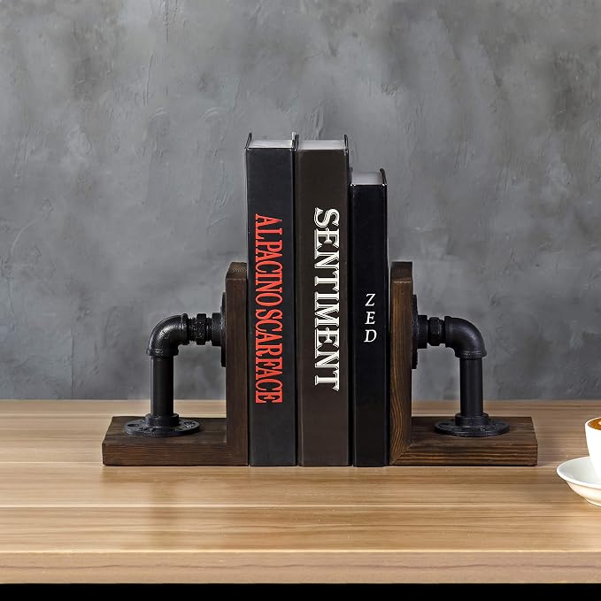 MyGift Book Ends Decorative, Bookends - Image 8