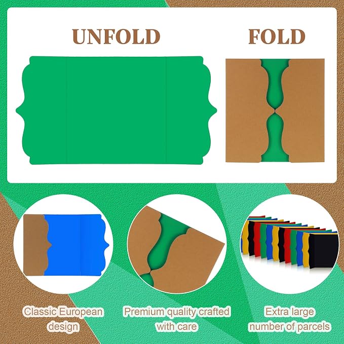 Censen 30 Pcs Trifold Display Board Poster Tri Fold Presentation Board - Image 5