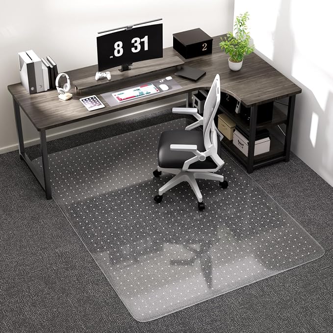 Office Chair Mat for Low Pile Carpet by KIOORE