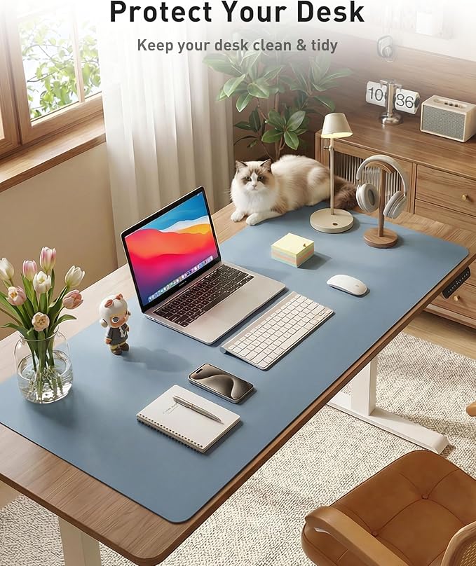 Aothia Faux Leather Desk Mat - Image 8