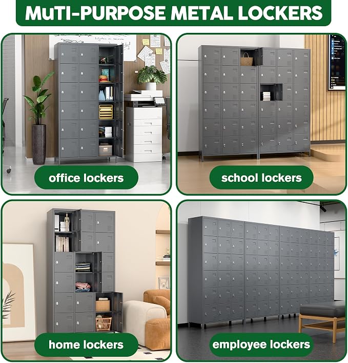SUPEER Metal Lockers for Employees - Image 4