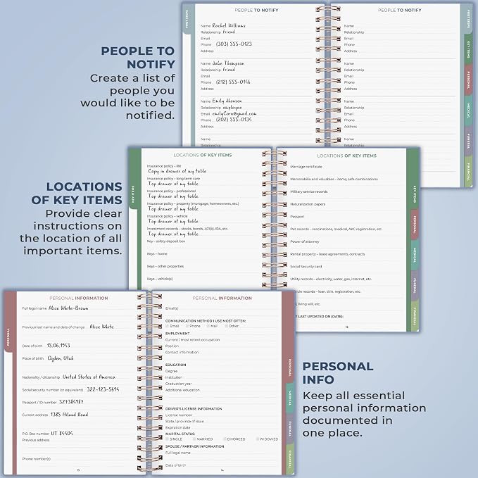 Clever Fox When I Die Planner - Image 3