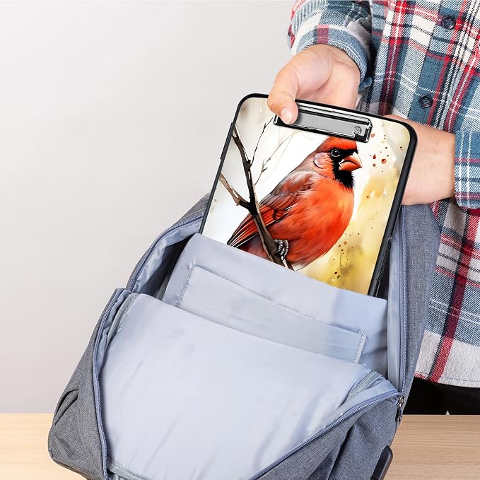 Clipboard with Storage, Storage Clipboard with Pen Holder, Heavy Duty Plastic - Image 7