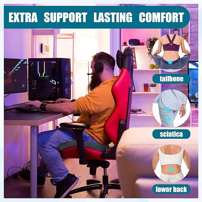BALAPET Ultra Soft Gaming Chair Cushion - Image 5