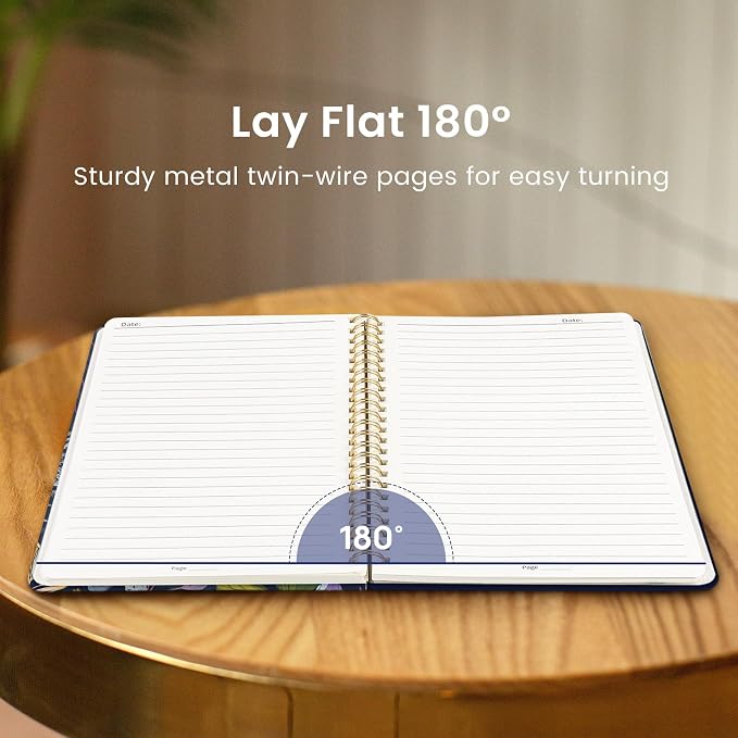 Taja Lined Spiral Notebook Journal - Image 4