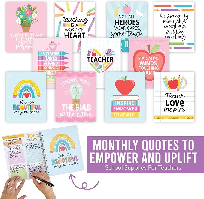 Hadley Designs Teacher Planner 2026-2027 Academic Year - Image 5