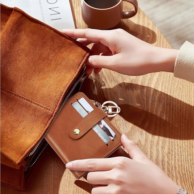 Airkit Small Wallet Women RFID, PU Leather Card Holder - Image 7