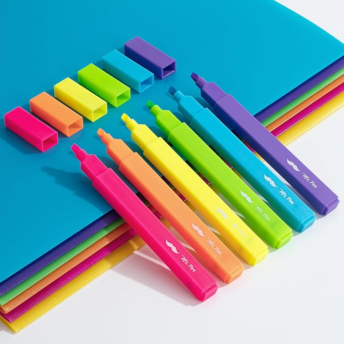 Mr. Pen- Aesthetic Highlighters No Bleed, 6 Pack, Cute Highlighters Assorted - Image 6