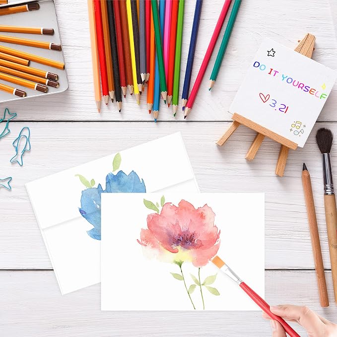 4x6 White Envelopes For Invitation, 4X6 Envelopes for A6 cards, Self Seal - Image 5