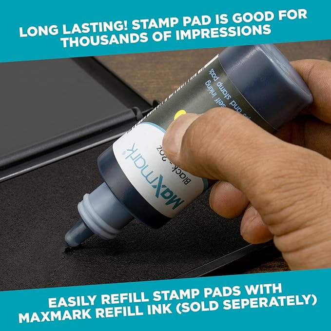 MaxMark Large Blue Stamp Pad - Image 4