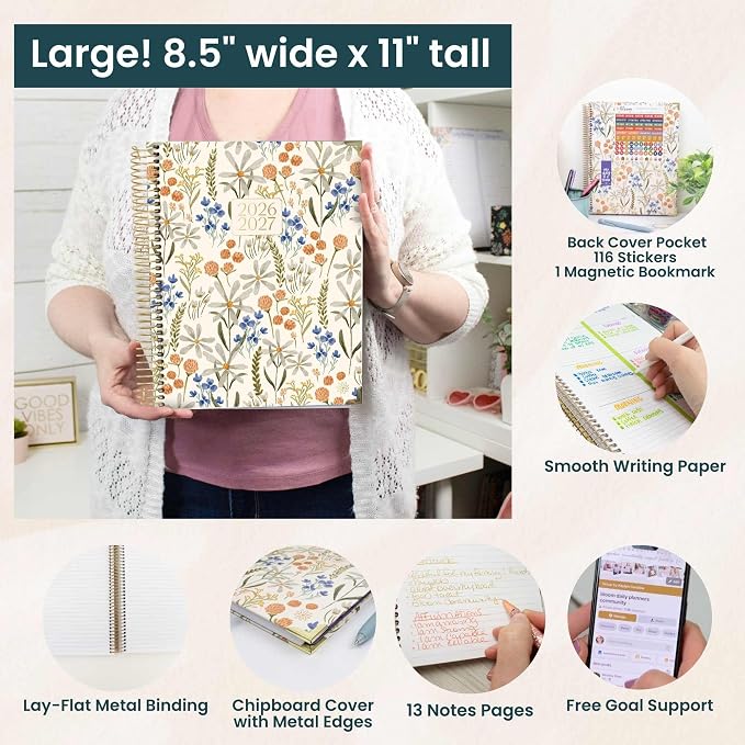 bloom daily planners HARDCOVER Planner 2026-2027 Academic Year - Image 5