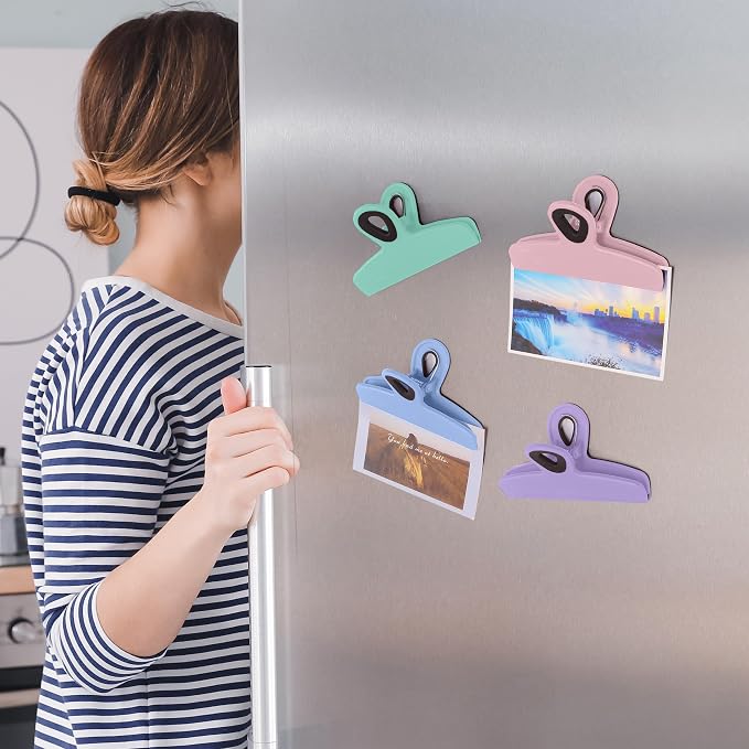Mr. Pen- Magnetic Bag Clips, 4 Pack, Durable Plastic - Image 8