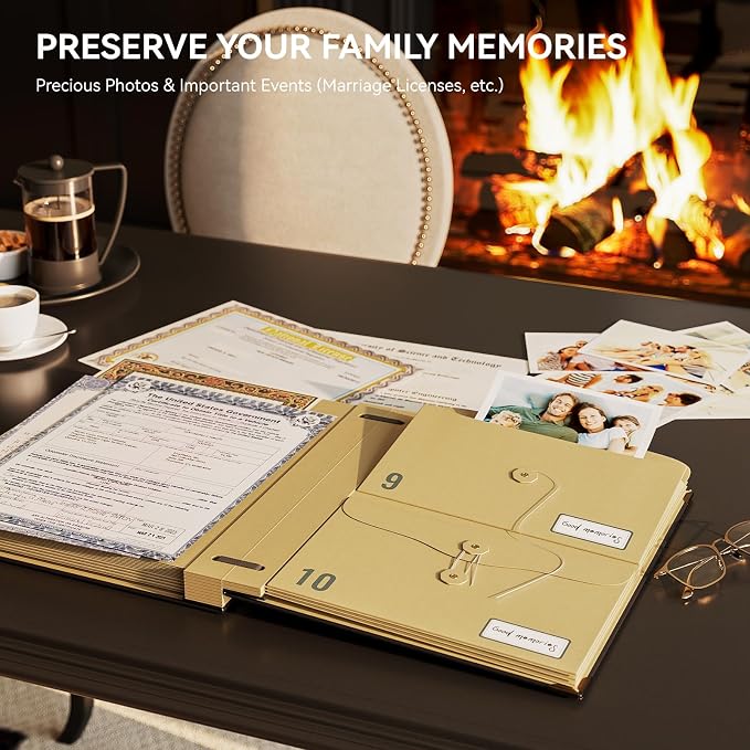 ABC life Document Organizer, Expanding File - Image 8