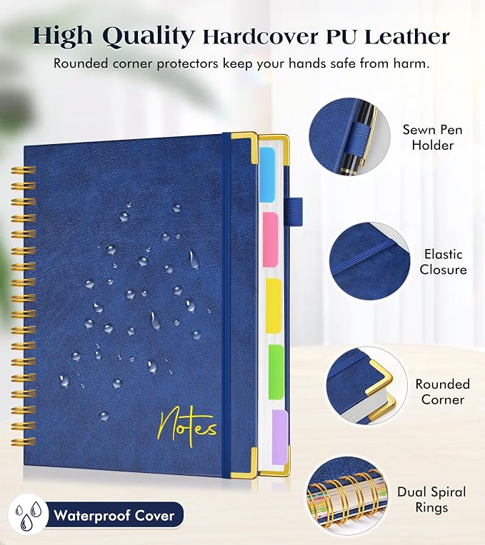 5 Subject Graph Paper Notebook - Image 2