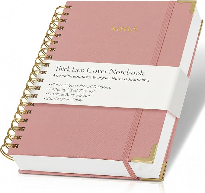 Aesthetic Thick Spiral Notebook Journal - Image 9