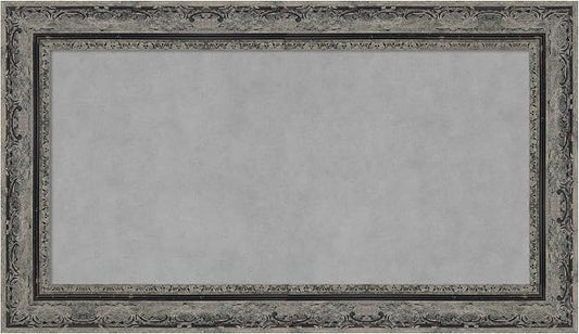 Amanti Art Black Framed Magnetic Board 16x28 Small Vision Board by AmantiArt