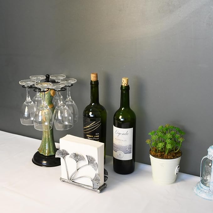 OwlGift Modern Ginkgo Leaves Design Napkin Holder - Image 4