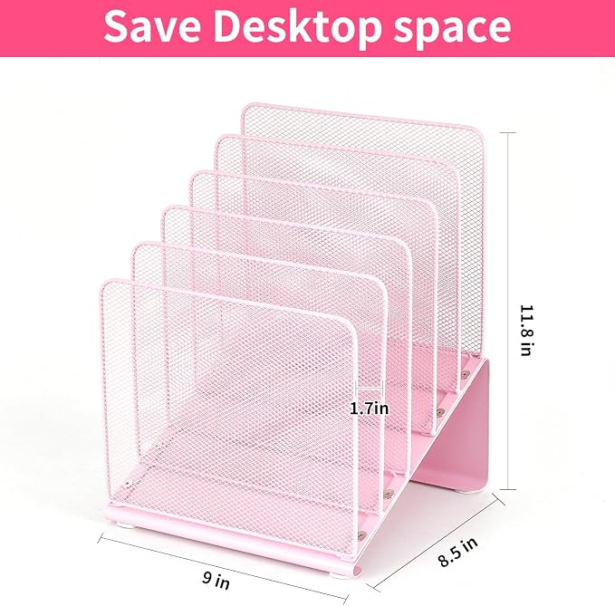 LEKETREE File Organizer for Desk, Desk Organizer - Image 5