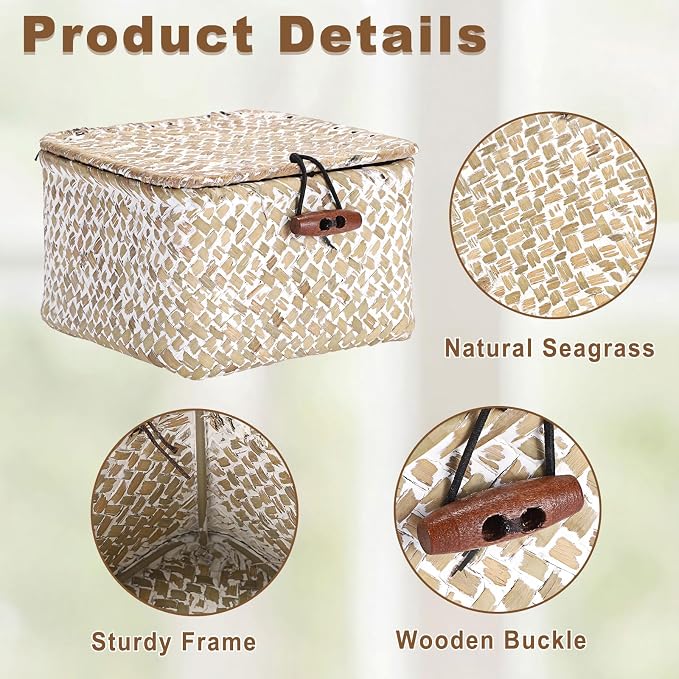 Hipiwe Small Seagrass Basket - Image 6