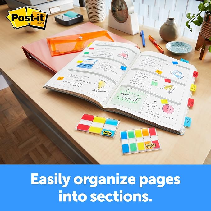 Post-it Tabs, 1 in Solid, 88/Dispenser - Image 4
