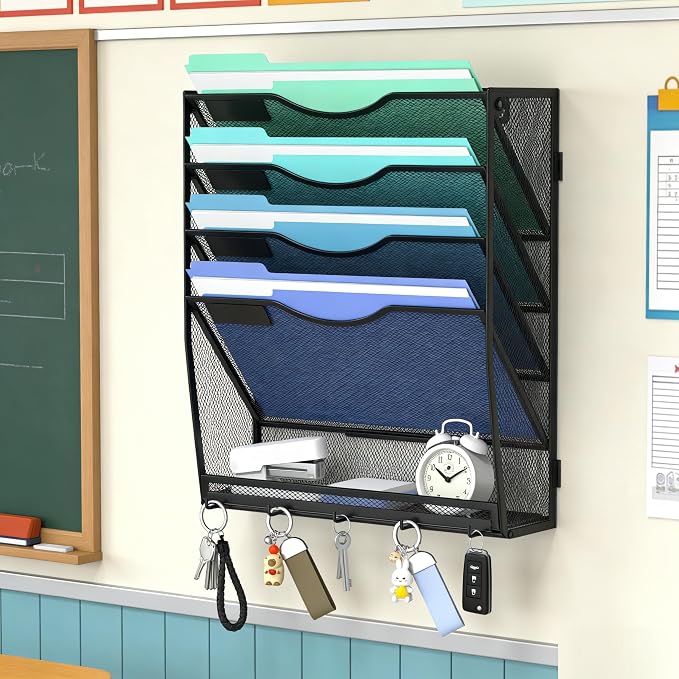 Gawerk 5-Tier Hanging Wall File Organizer - Image 5