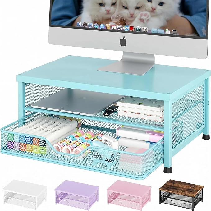 OPNICE Computer Monitor Stand Riser, Desk Organizer by OPNICE