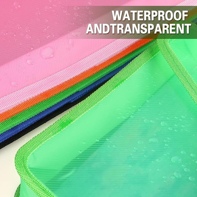 Plastic Expanding File Folder, Transparent envelopes - Image 5