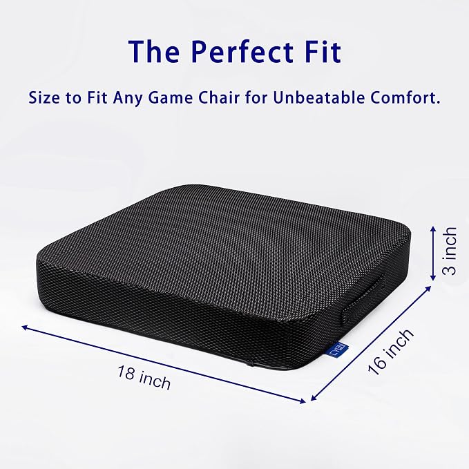 Ifoam Gel Infused Memory Foam Layer Wheelchair Cushion - Image 2