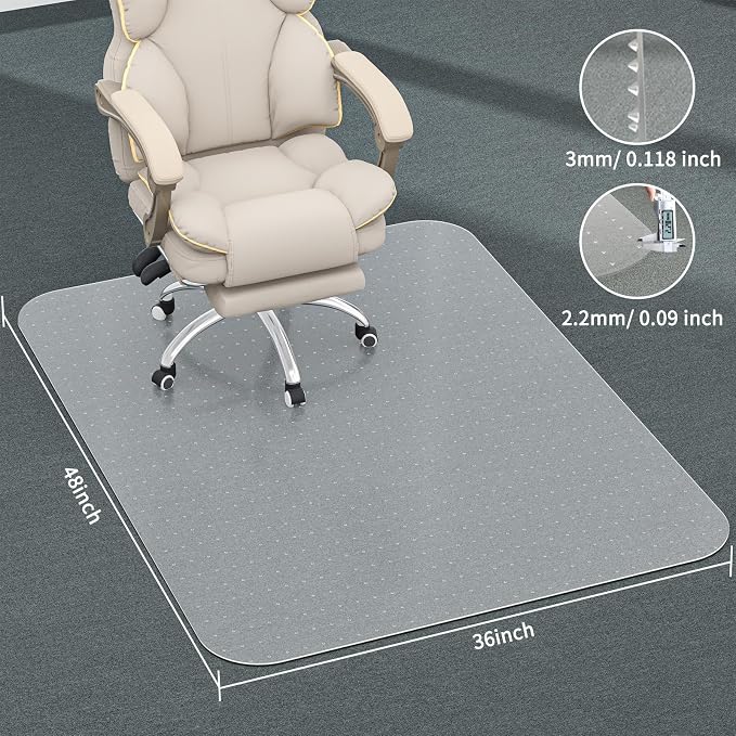 Office Chair Mat for Carpet - Image 6