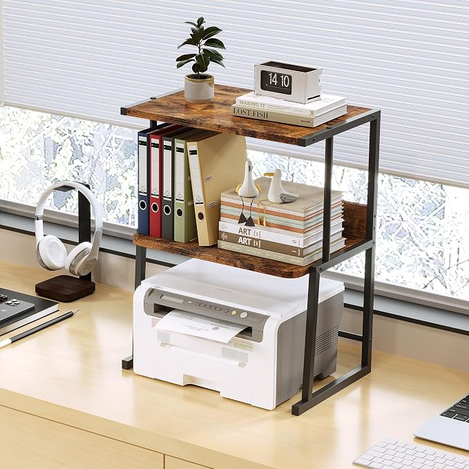 Homeiju Printer Stand for Desk - Image 2
