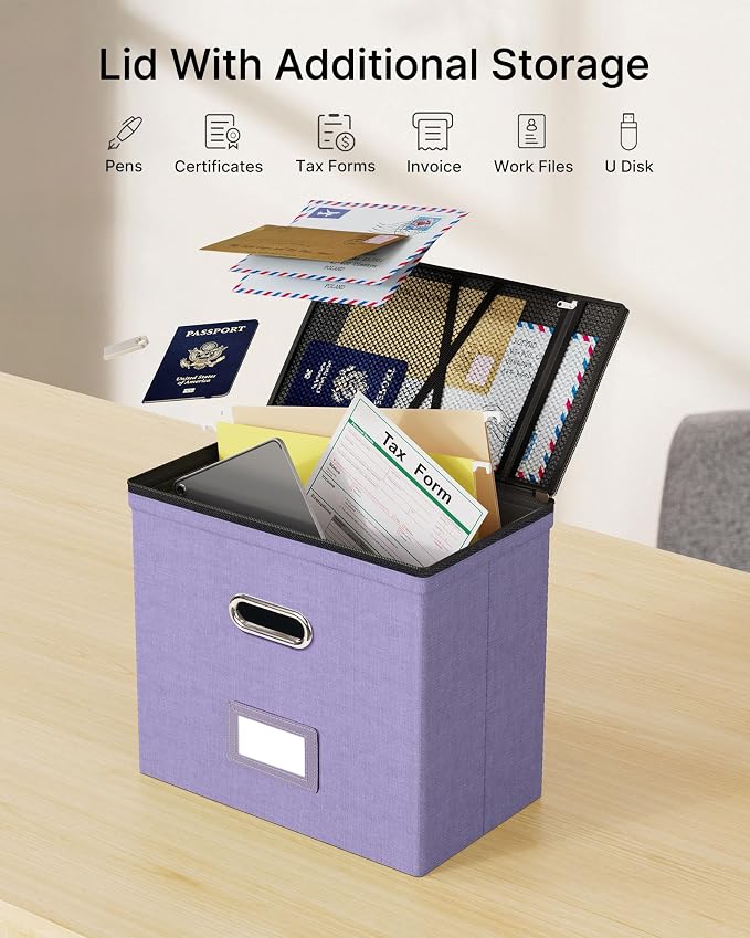 Oterri File Organizer Boxes - Image 5