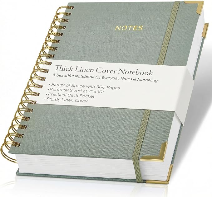 Aesthetic Thick Spiral Notebook Journal - Image 9