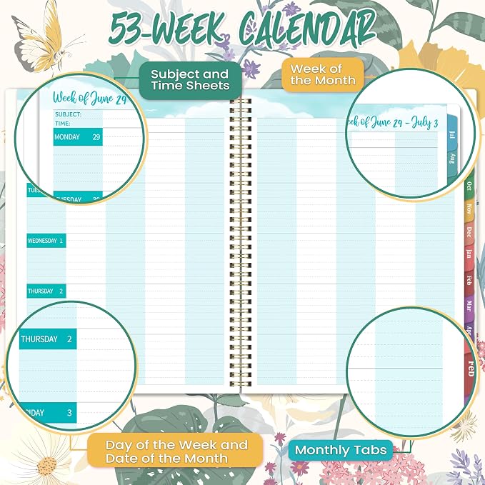 2026-2027 Teacher Planner, JUL 2026 - Image 4