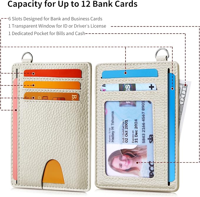 Mayski Slim Wallet, Credit Card Holder - Image 6