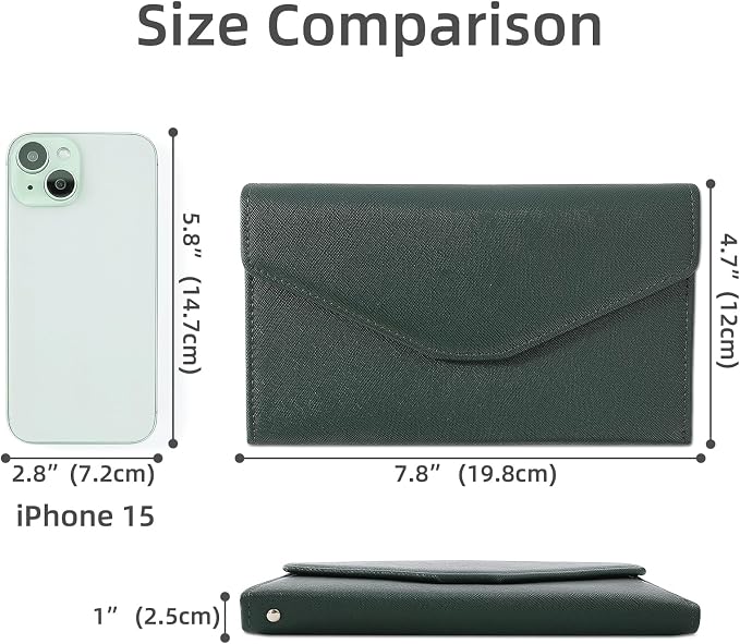 ZOPPEN Mulit-purpose Rfid Blocking Passport Holder Travel Wallet Passport and - Image 2