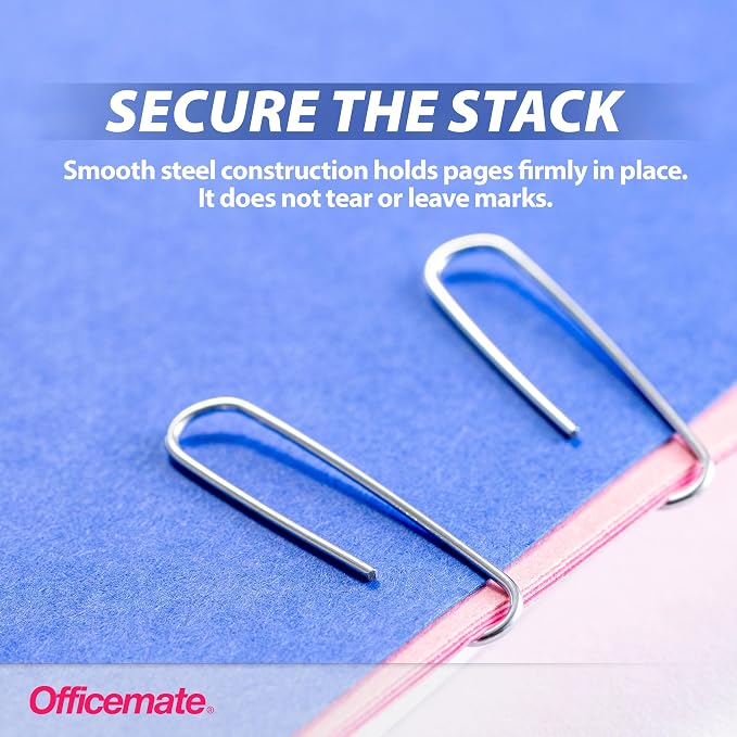 Officemate Premium #1 Paper Clips, 000 Paper Clips - Image 6