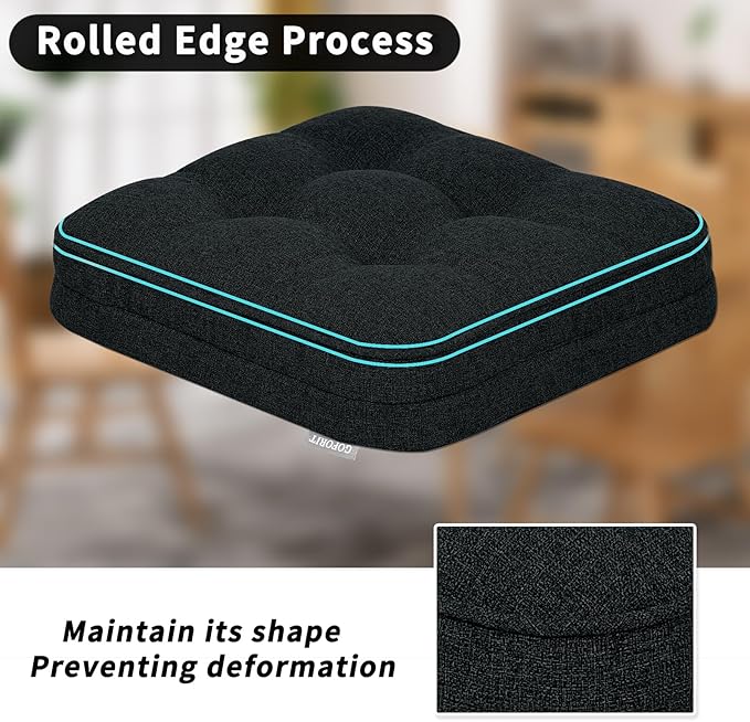 GOFORIT Memory Foam Seat Cushion，Kitchen Chair Cushions - Image 5